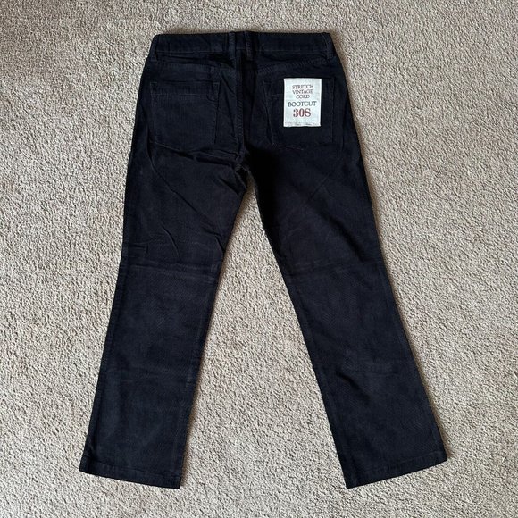 J Crew Pants Womens 30S (32x31) Bootcut Corduroy Black NWT Mid Rise - Picture 3 of 14